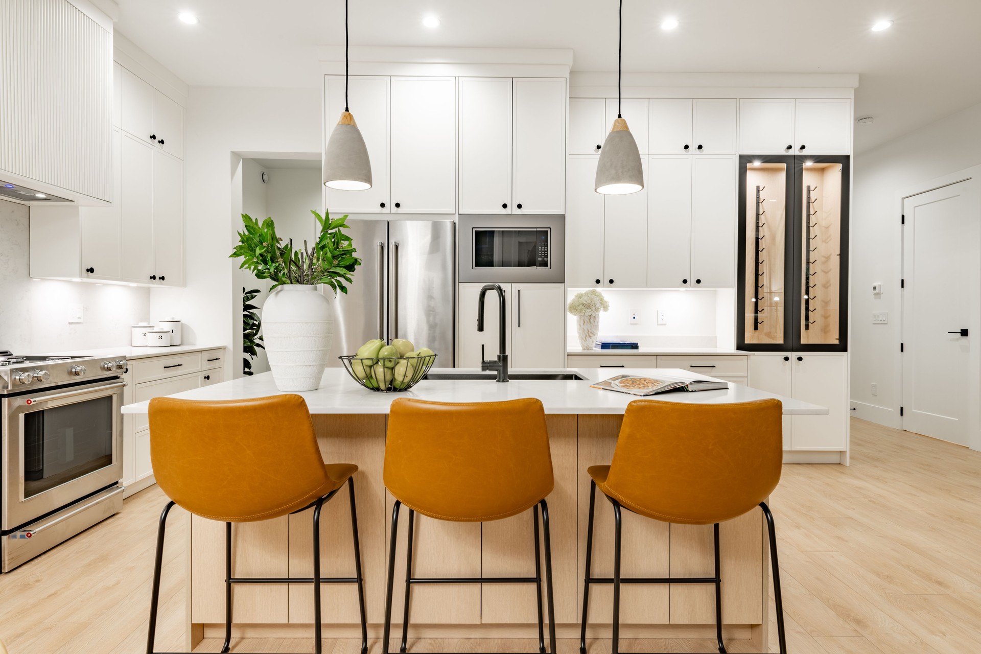 Interior images of a new construction residential property